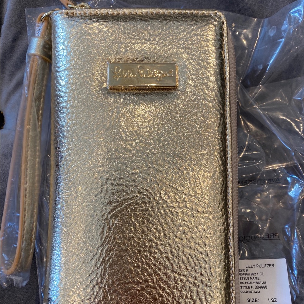 Lilly Pulitzer Tiki Palm Wristlet